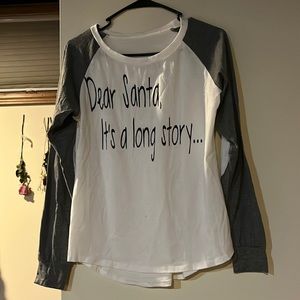 “Dear Santa..” shirt
